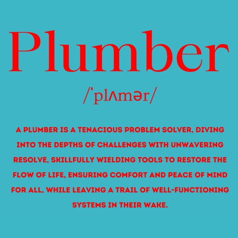 Définition de plombier