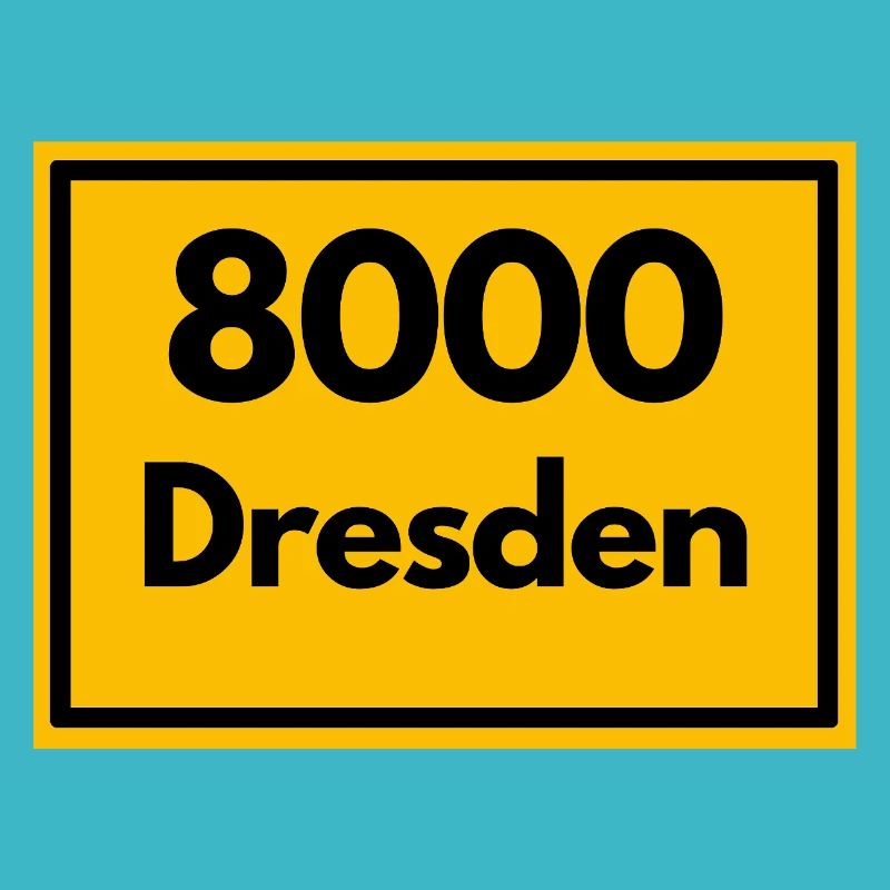 ANCIEN CODE POSTAL RETRO 8000 DRESDE ELBE