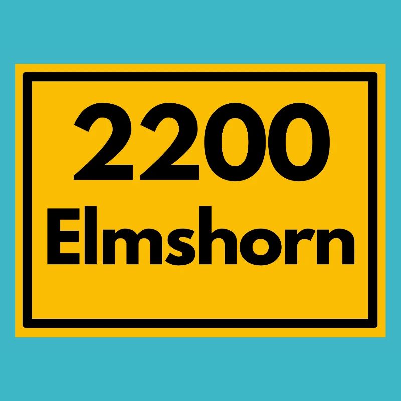 ANCIEN CODE POSTAL RETRO 2200 ELMSHORN