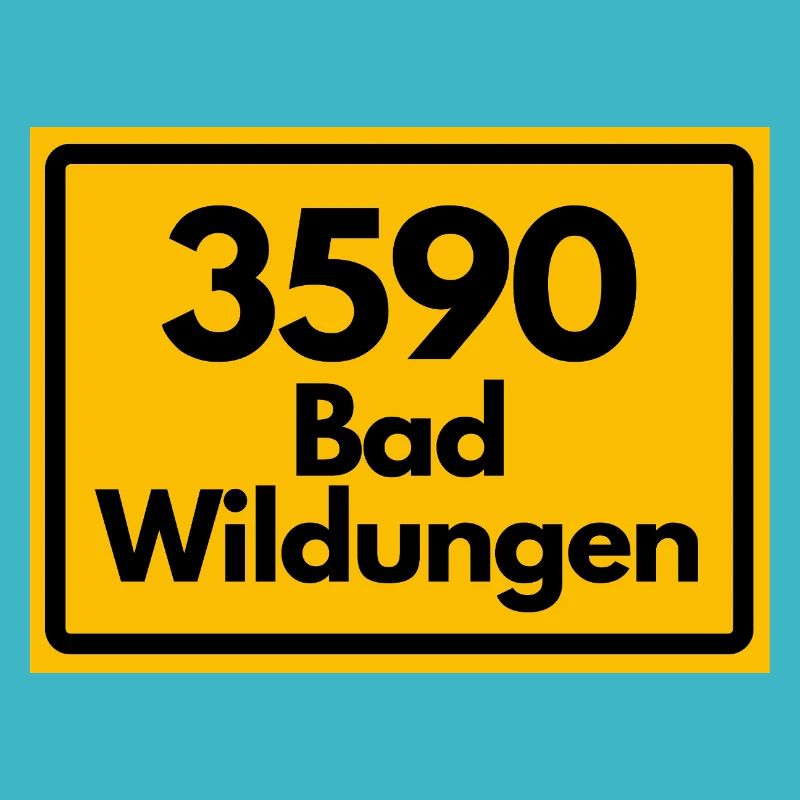 ANCIEN CODE POSTAL RETRO 3590 BAD WILDUNGEN