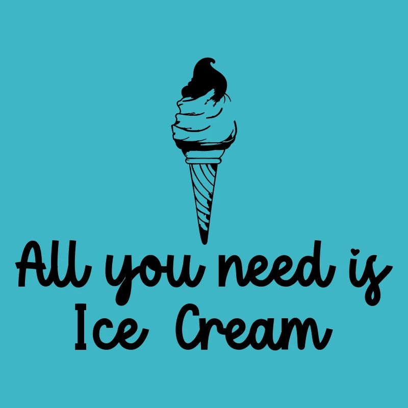 Alles, was Sie brauchen, ist Eis