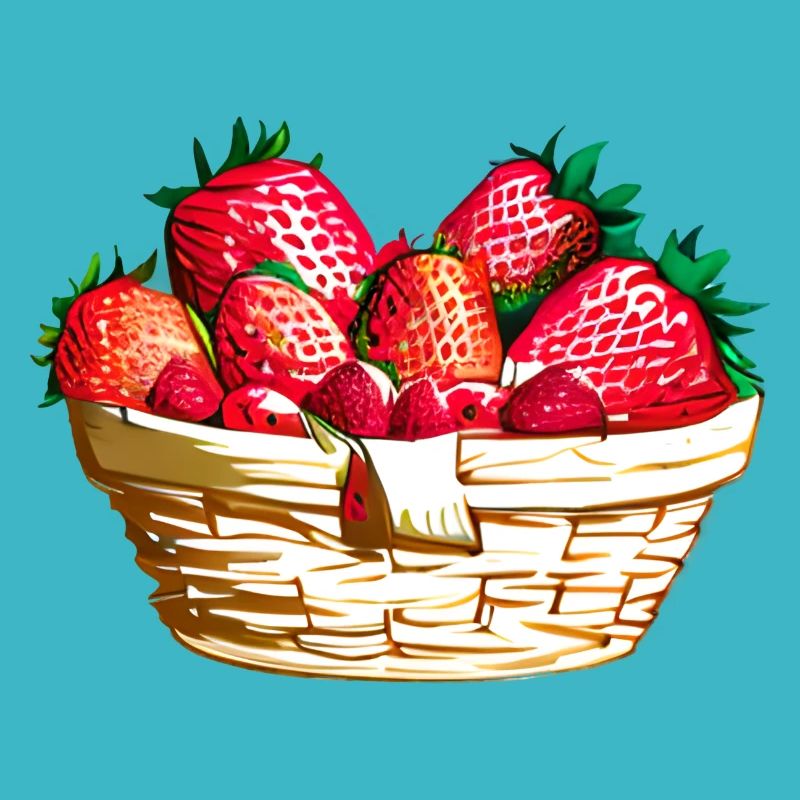 Erdbeeren Erdbeere Erdbeerkorb