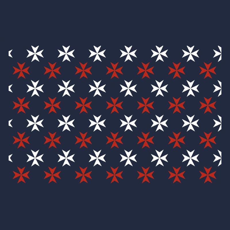 Maltese cross pattern