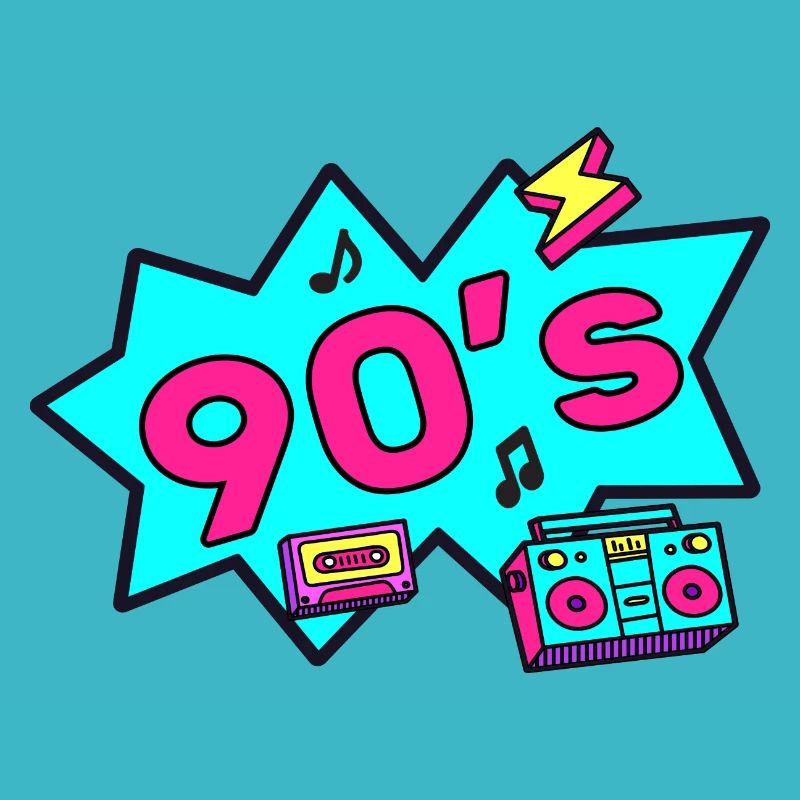 90s 90 ́s nineties ninety nineties