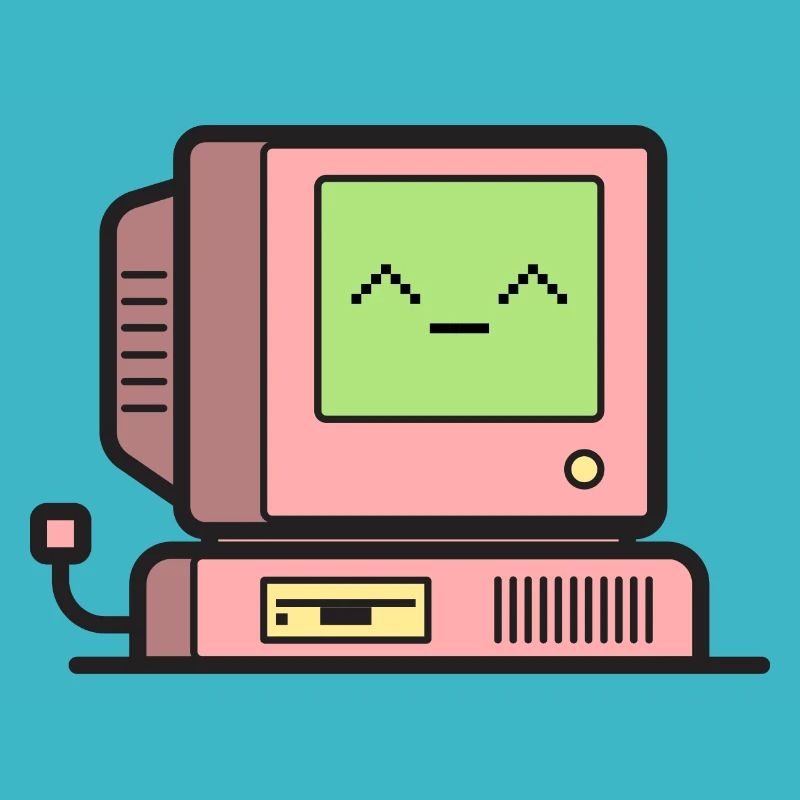 Happy Retro Computer