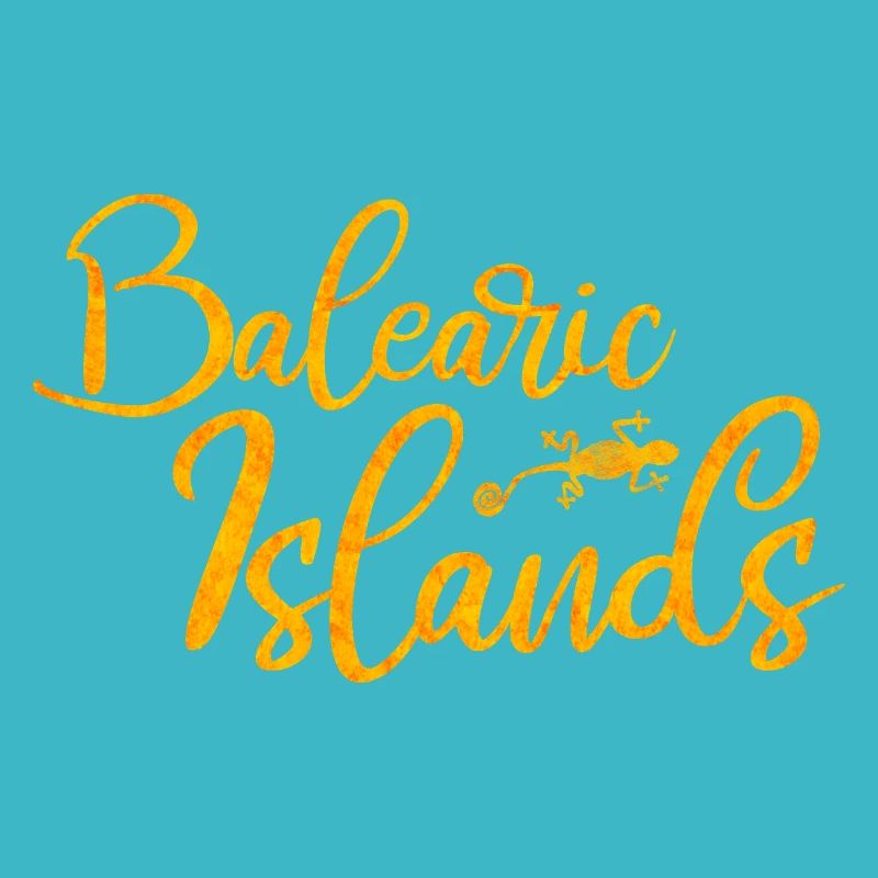 Balearic Islands lettering