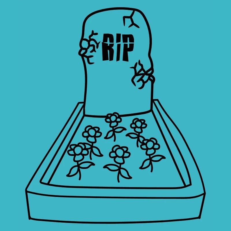 grave, betterave, fleurs, cimetière