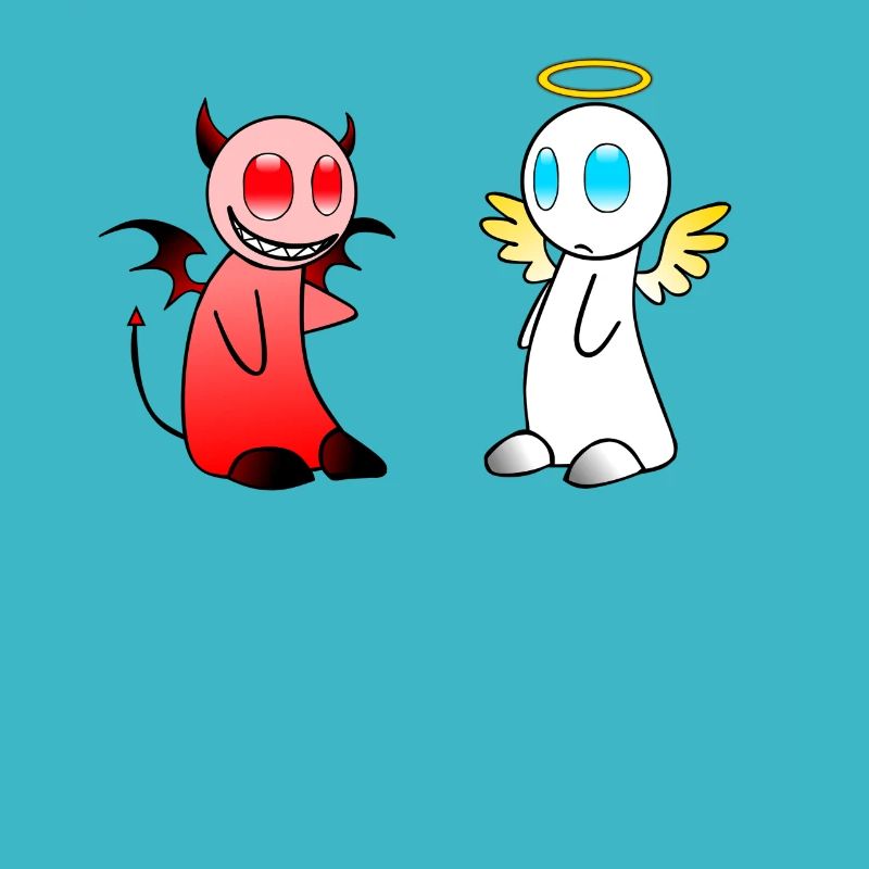 Engelchen & Teufelchen Motiv