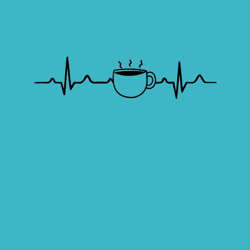 Coffee heartbeat