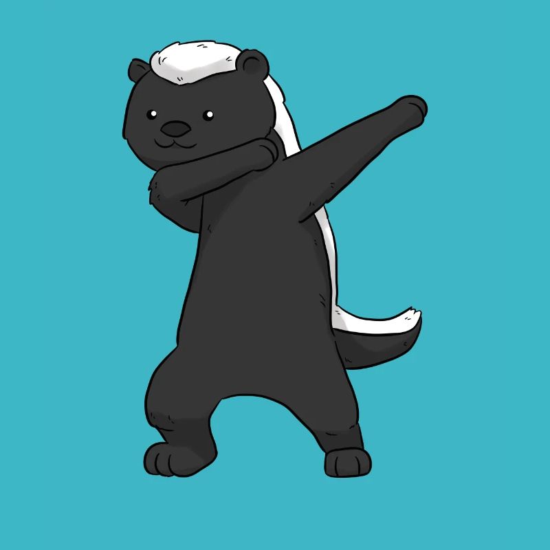 Honey Badger Dab Dachs Dabbing