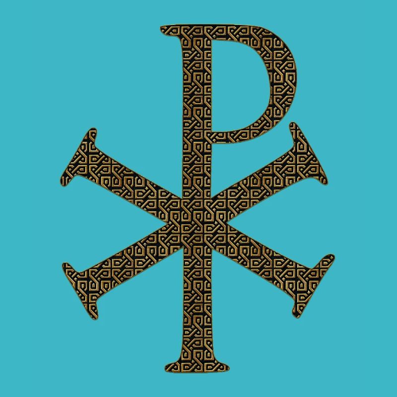 Symbol beginning end Alpha Omega God Christian