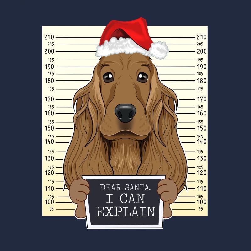 Dear Santa I Can Explain Cocker Spaniel Christmas