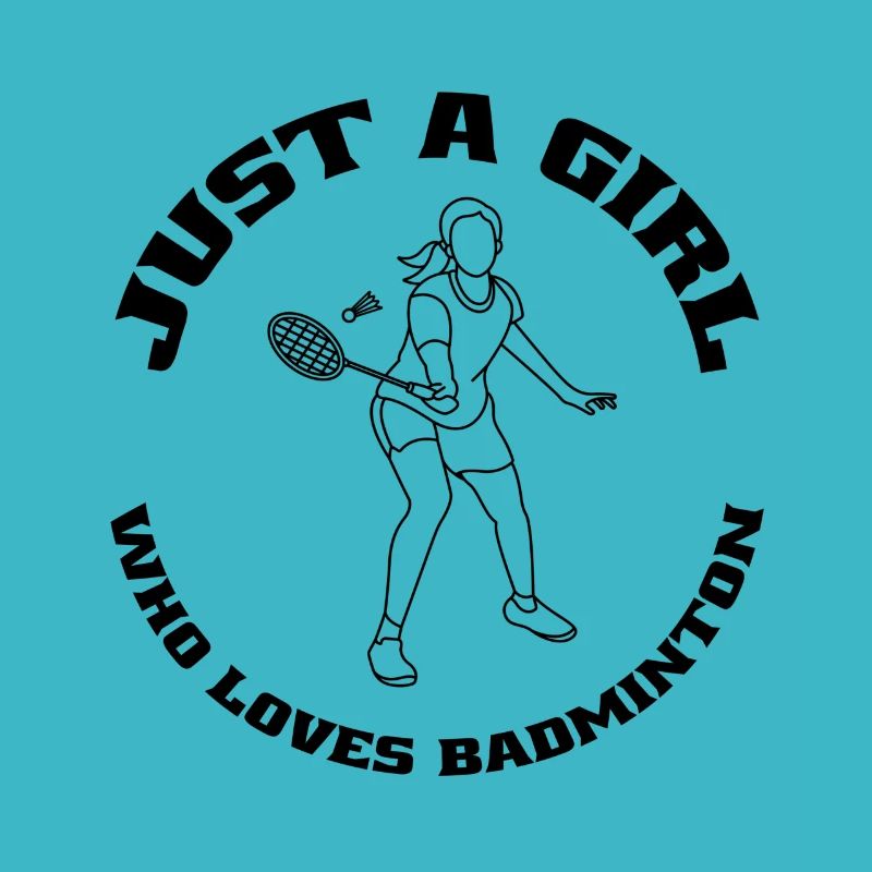 Badminton Badminton Filles Badminton Joueuse de Badminton