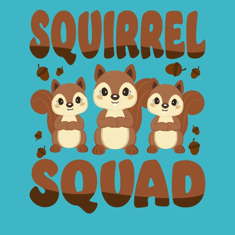 Squirrel Acorn Squirrel Squad