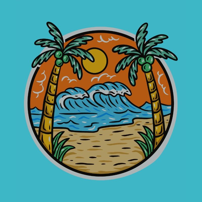 Palm trees