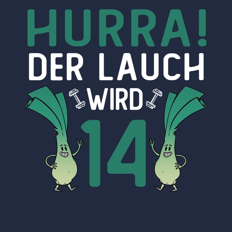 Hurra der Lauch wird 14
