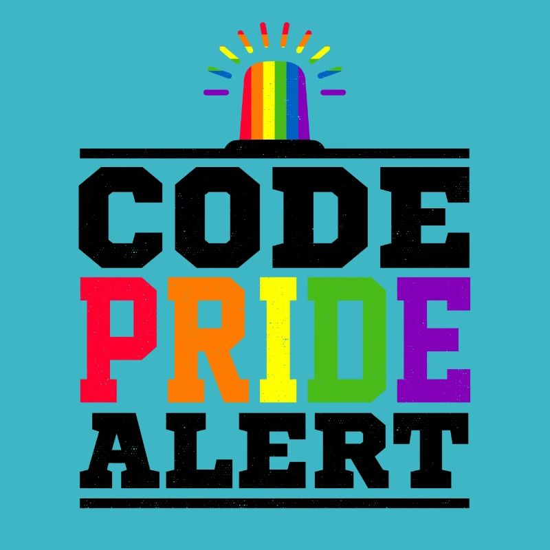 Code Pride Alert Bisexual Lesbian Love Asexual Tra