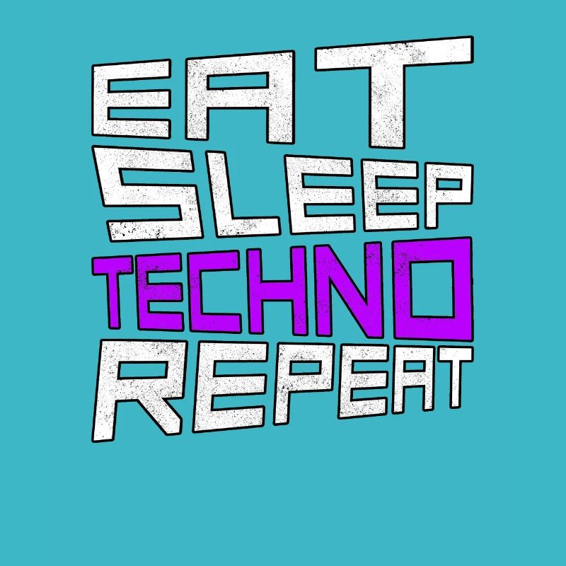 manger du sommeil techno répéter