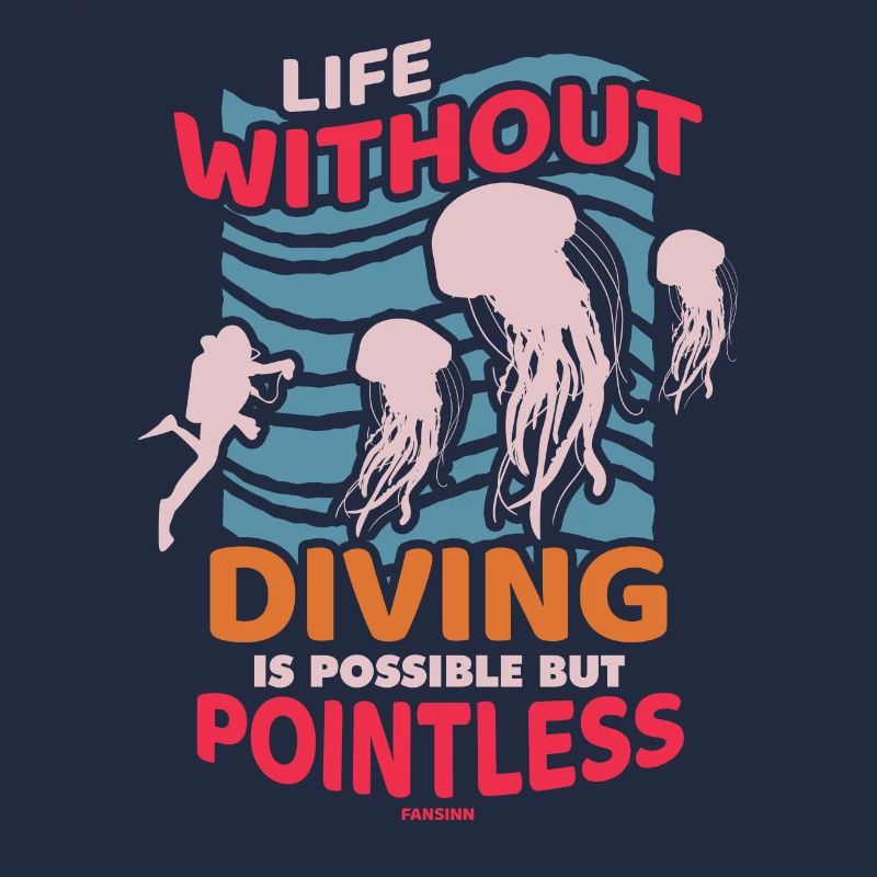 Diving Scuba Instructor Holiday Summer Gift