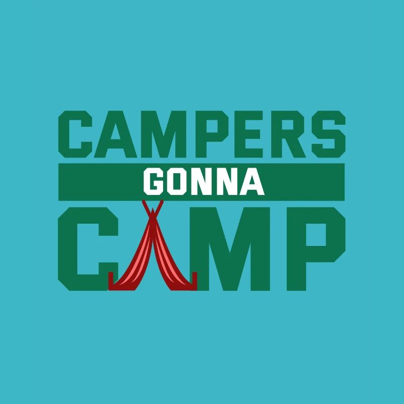 Camper auf dem Weg ins Camp