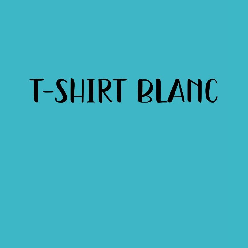 t-shirt blanc