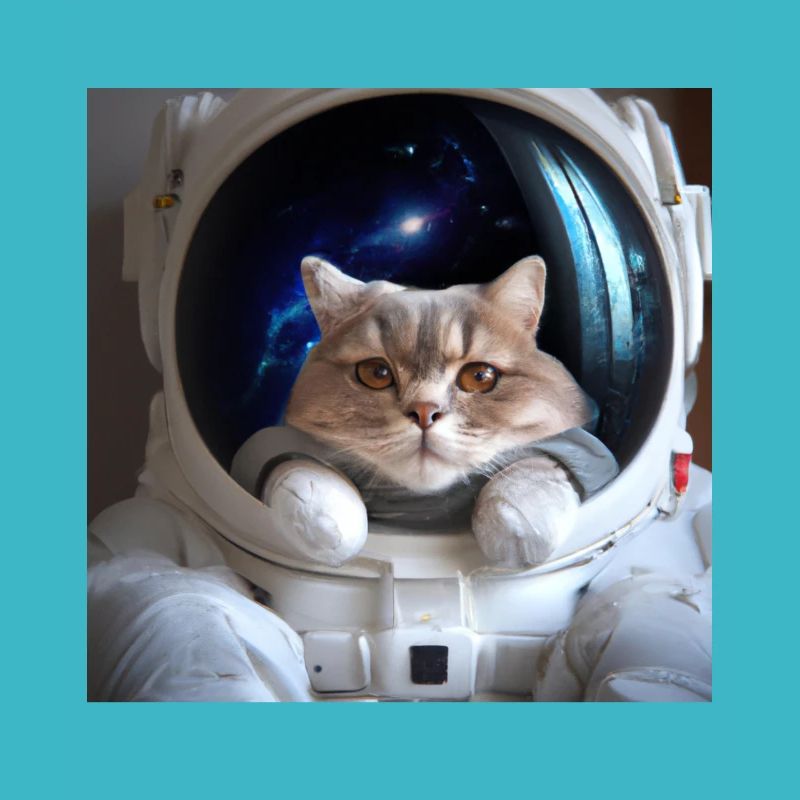 Cat in space