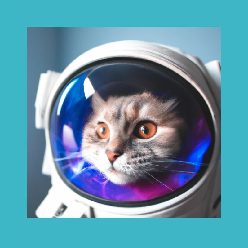 Cat in space