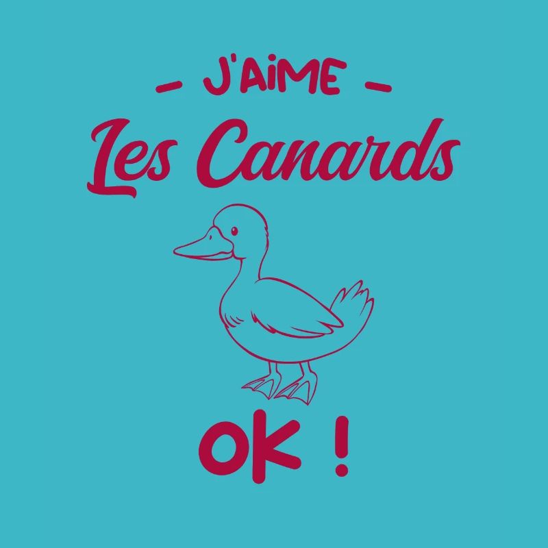 J’aime les canards ok ?!