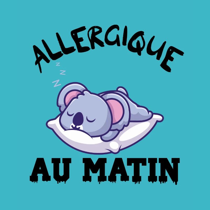 allergique au matin