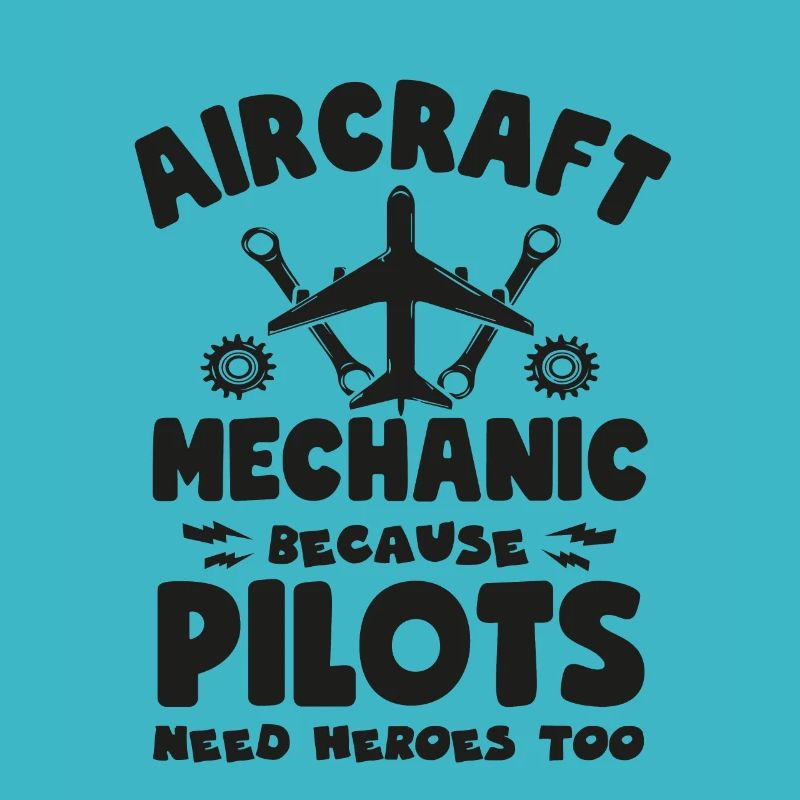 Fluggerätmechaniker, weil auch Piloten Helden brauchen