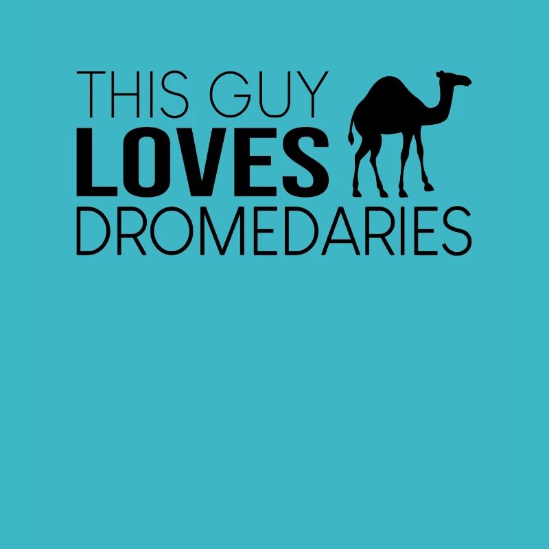 Ce type aime les dromadaires