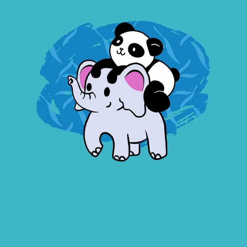L’amitié adorable de Panda et