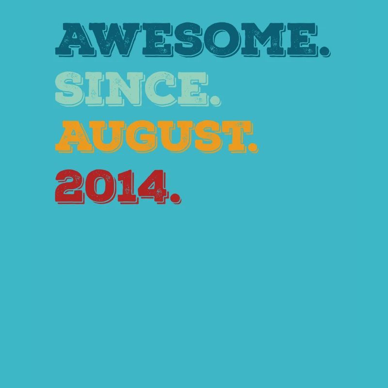 August 2014 - Birthday in August