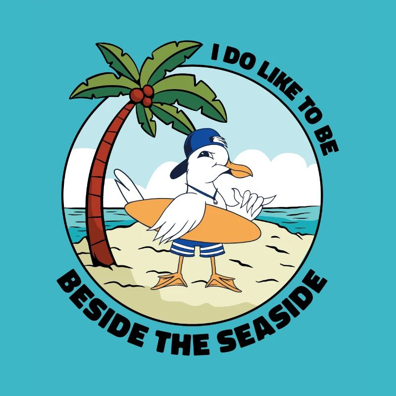 Seaside Beach Tourist Ocean Summer Vacation