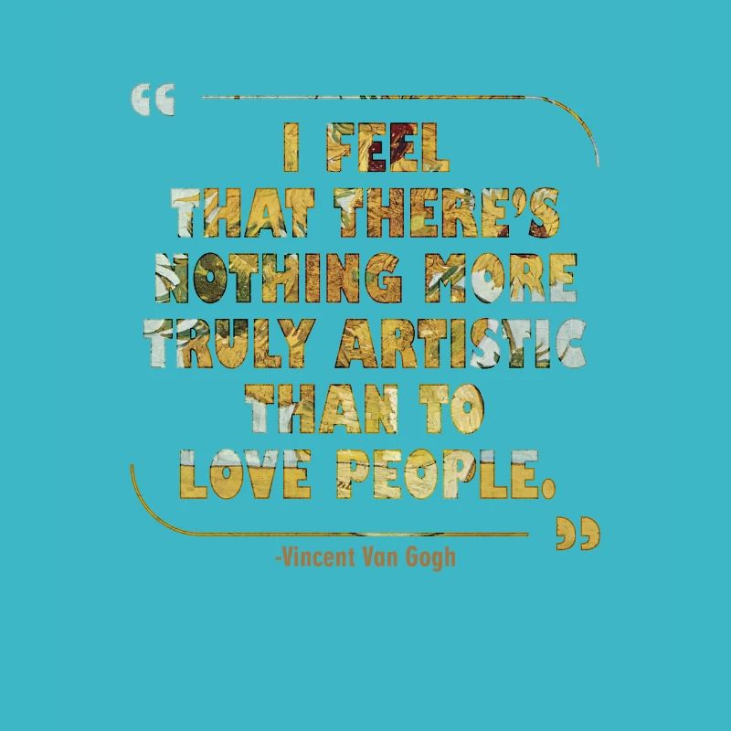Citation d’art positif par Van Gogh Design