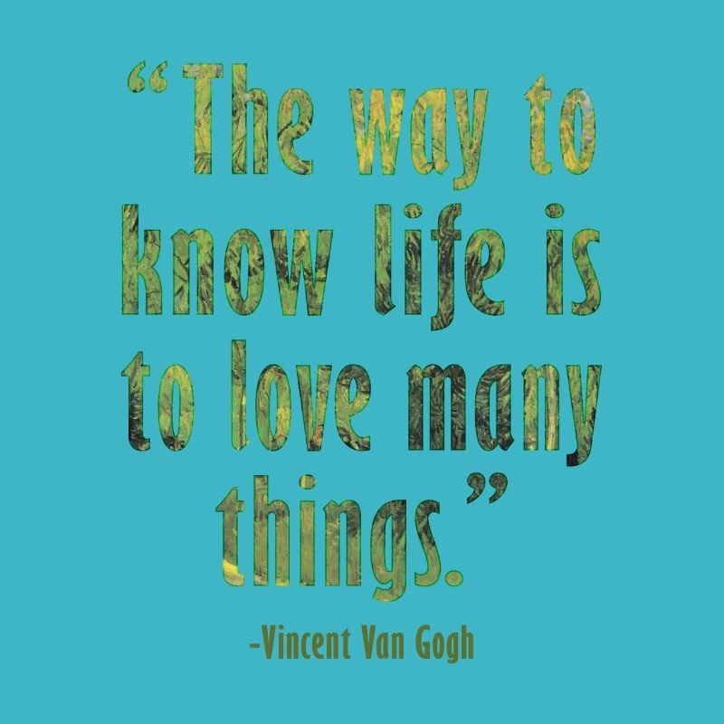 Citation d’art positif par Van Gogh Design