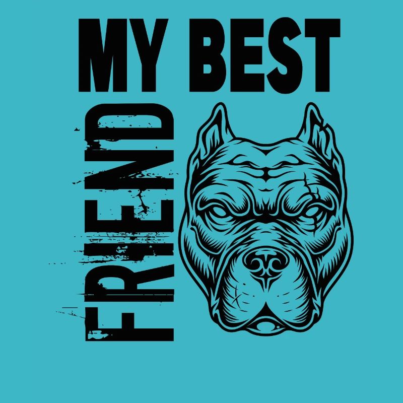 Bester Freund Pitbull Haustier Hunderasse