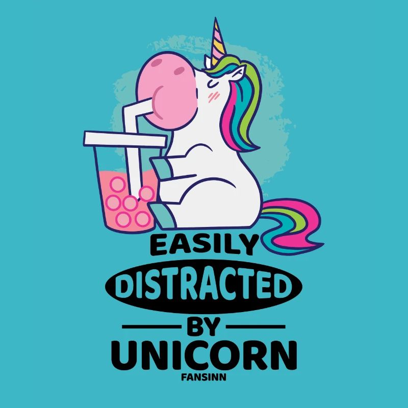 Easily Distracted By Unicorn