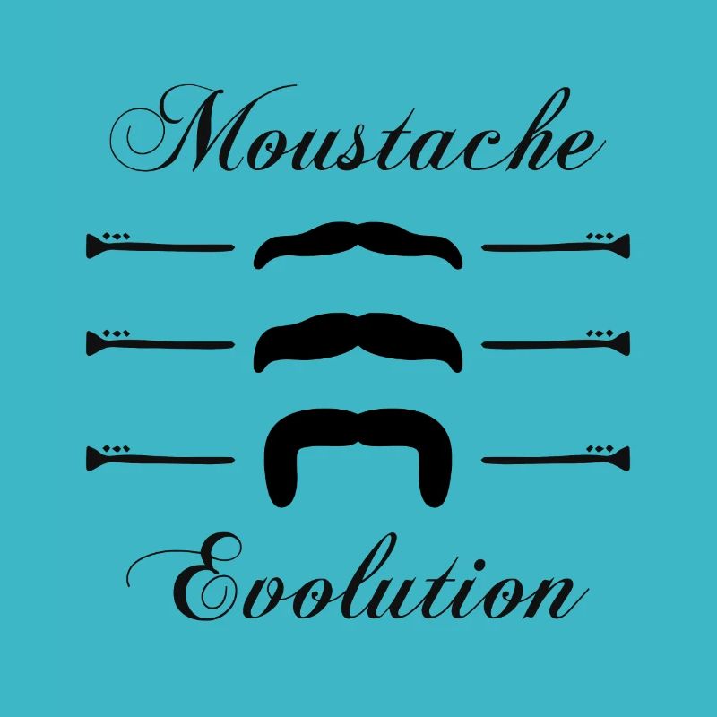 moustaches évolution, Idée cadeau d'élégance.
