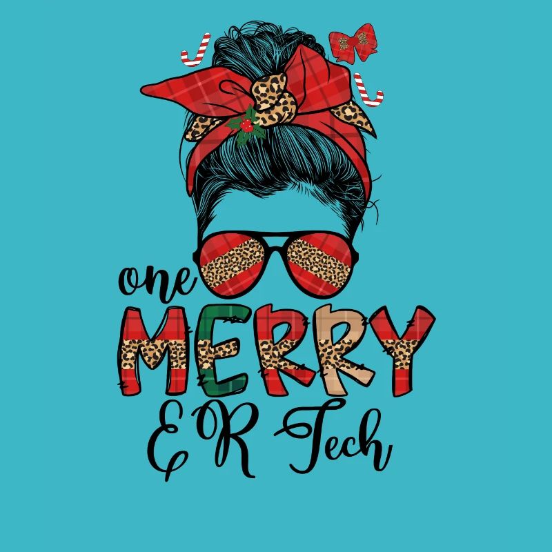 ER Tech Christmas Emergency Room Technician Xmas