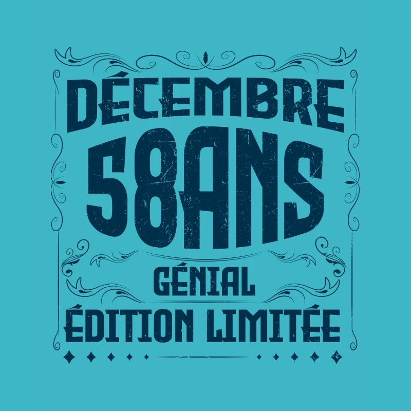 DÉCEMBRE 58 Ans | Édition limitée