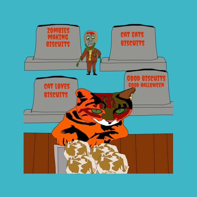 Kitty Time To Make Biscuits Christmas