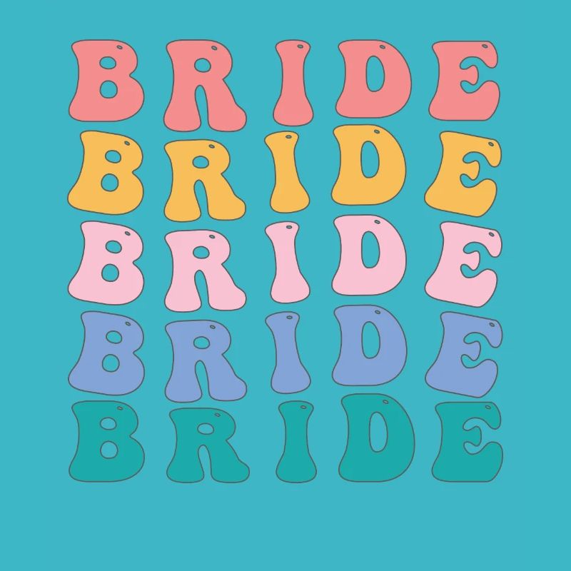 Hippie Bride Tshirt Bachelorette party