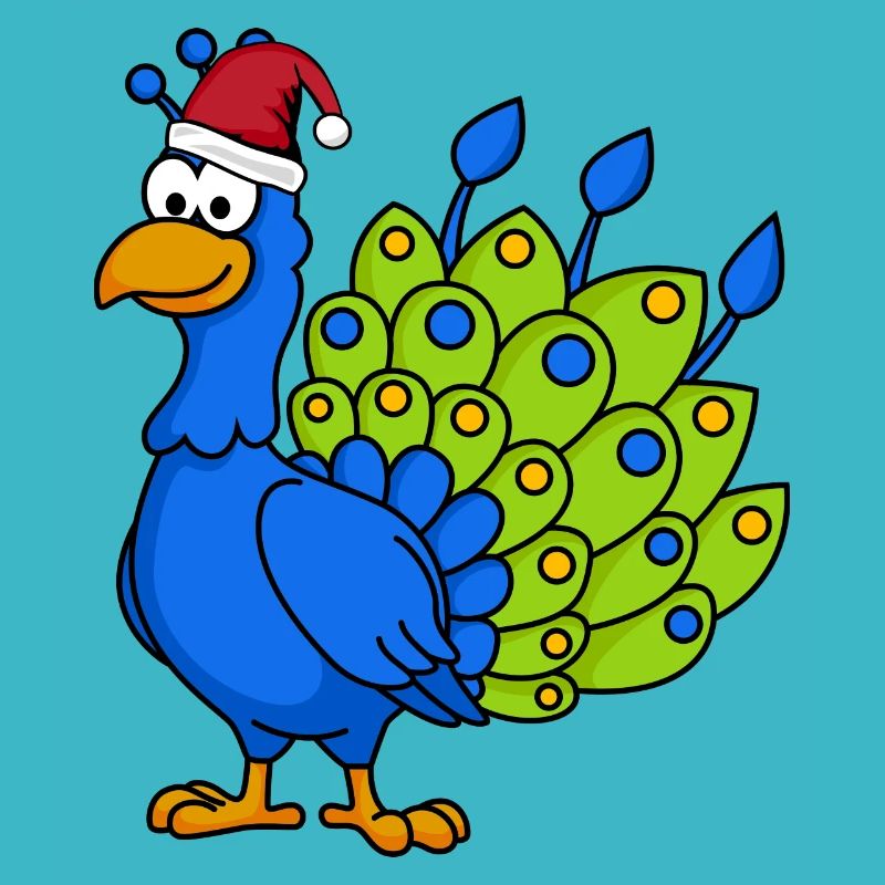 Peacock Comic Christmas