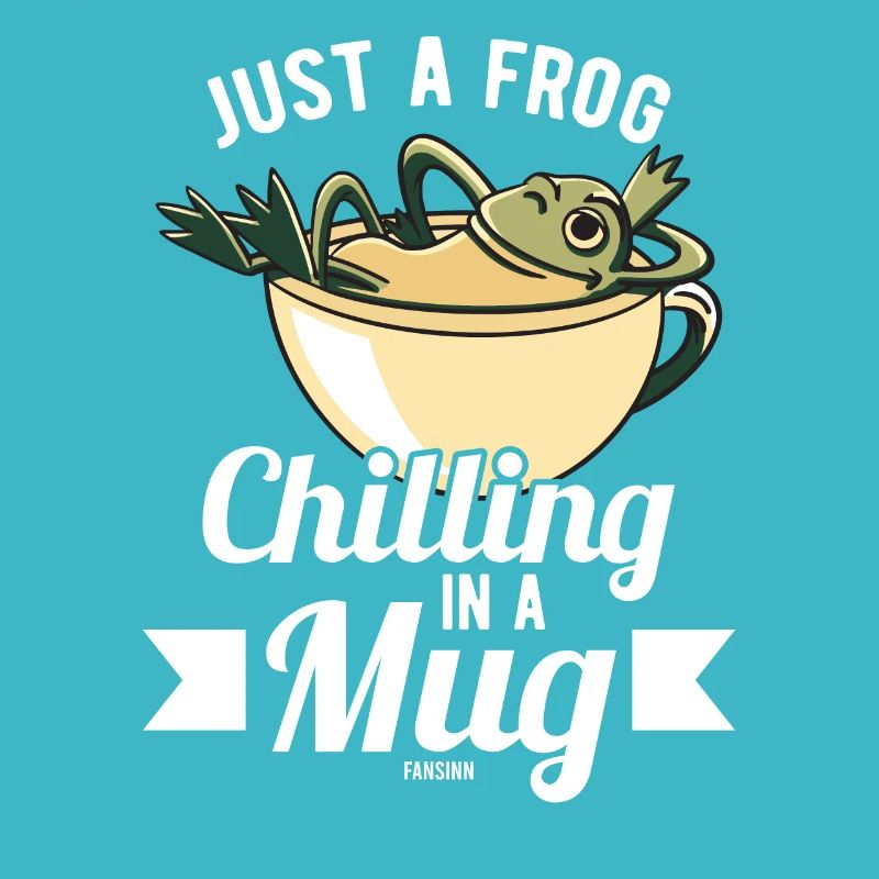 Just A Frog Chilling In A Mug