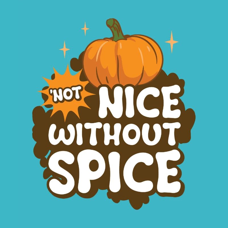 Pumpkin Spice Latte Coffee Lover Retro Typography