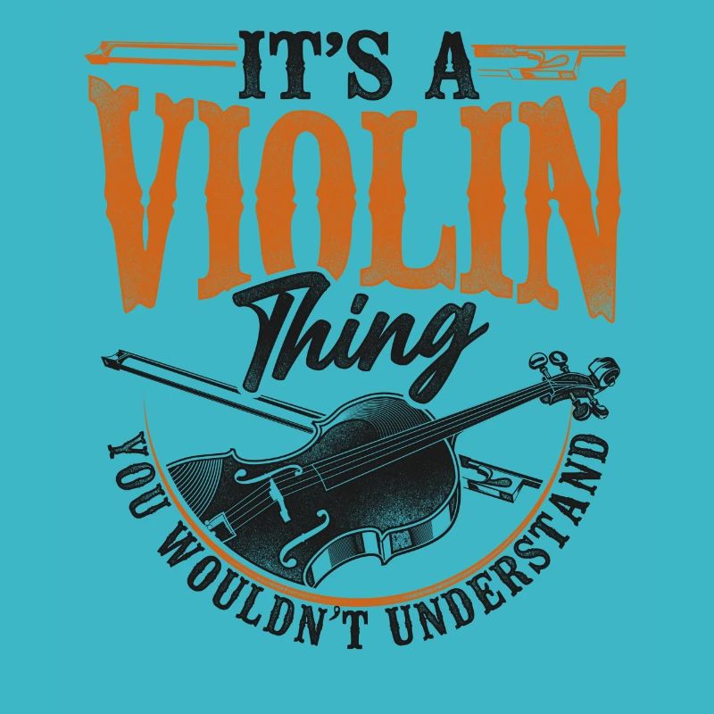 Violon Violoniste Vintage C’est un