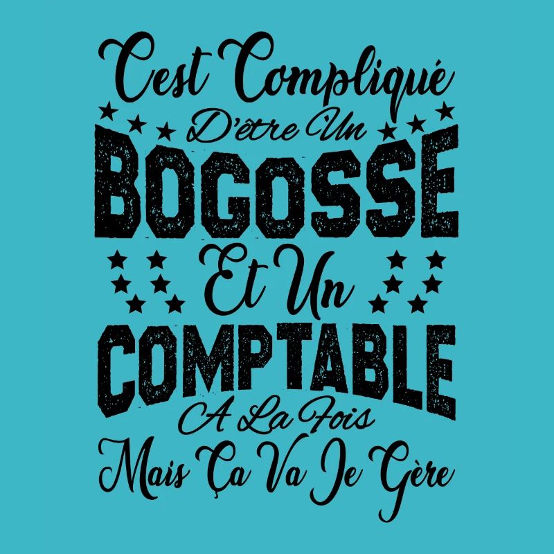 c'est compliqué d'être un Bogosse et un Comptable.