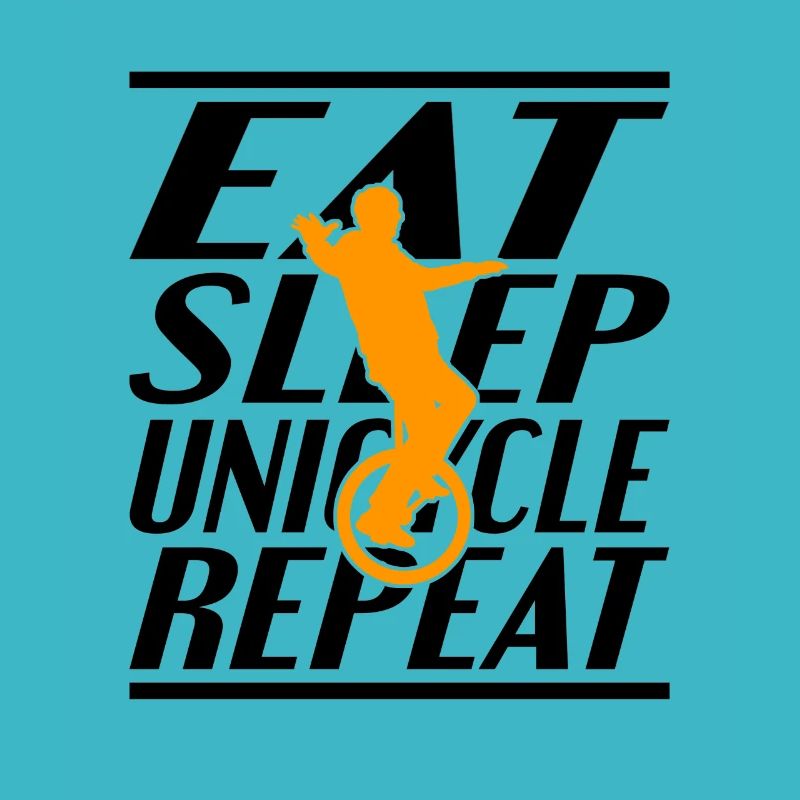Nourriture Dormir Unicycle