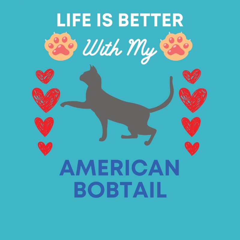 American bobtail Pfote Hund